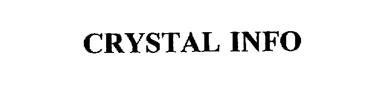  CRYSTAL INFO