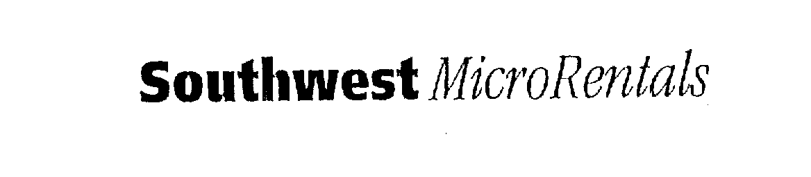 Trademark Logo SOUTHWEST MICRORENTALS