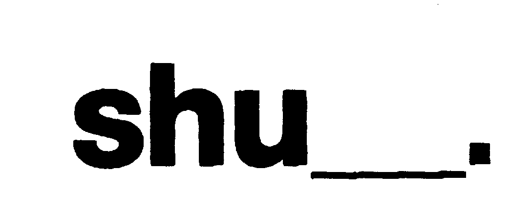 Trademark Logo SHU
