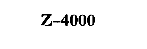 Trademark Logo Z-4000