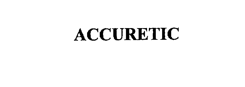 Trademark Logo ACCURETIC