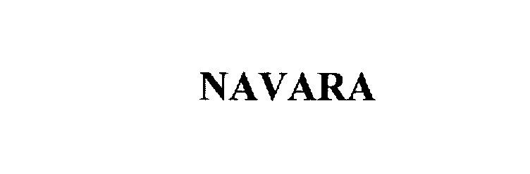 Trademark Logo NAVARA