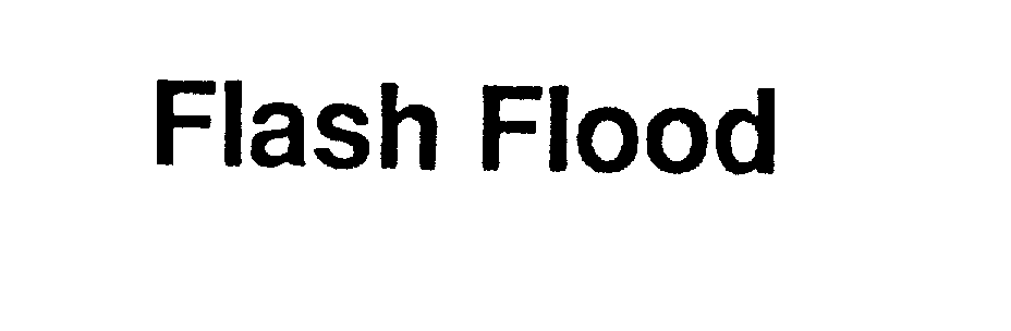 Trademark Logo FLASH FLOOD