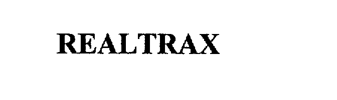 Trademark Logo REALTRAX
