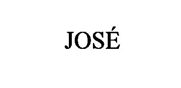 Trademark Logo JOSE