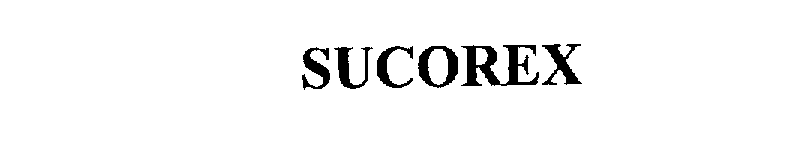 Trademark Logo SUCOREX