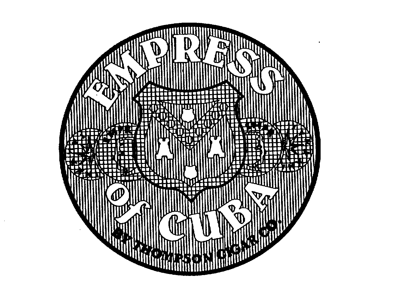  EMPRESS OF CUBA BY THOMPSON CIGAR CO.