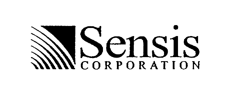 Trademark Logo SENSIS CORPORATION
