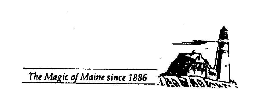 Trademark Logo THE MAGIC OF MAINE SINCE 1886