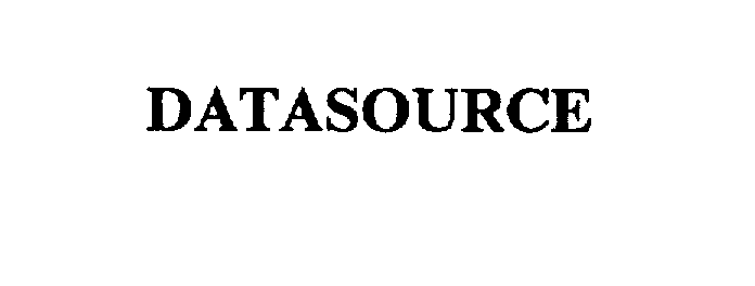 DATASOURCE