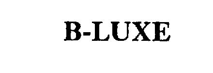 Trademark Logo B-LUXE