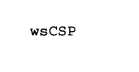  WSCSP