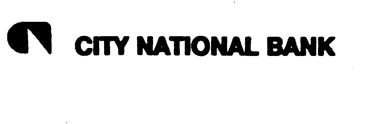 Trademark Logo CN CITY NATIONAL BANK