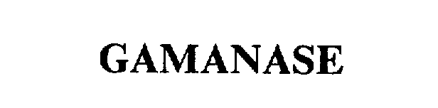 Trademark Logo GAMANASE