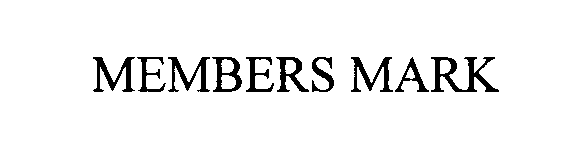 Trademark Logo MEMBERS MARK