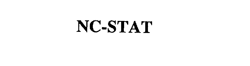 Trademark Logo NC-STAT