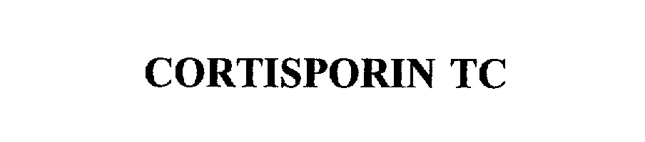 Trademark Logo CORTISPORIN TC