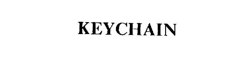 Trademark Logo KEYCHAIN
