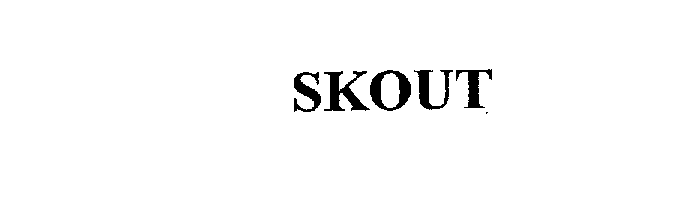 Trademark Logo SKOUT