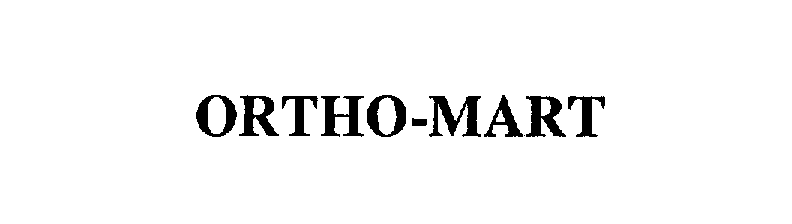 Trademark Logo ORTHO-MART