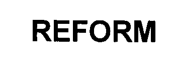 Trademark Logo REFORM
