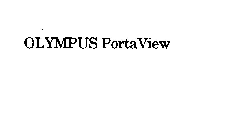  OLYMPUS PORTAVIEW