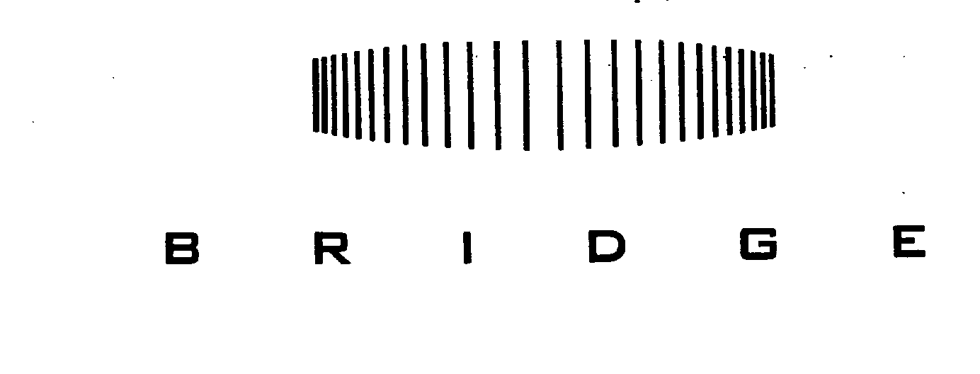 Trademark Logo B R I D G E