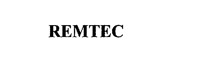 Trademark Logo REMTEC