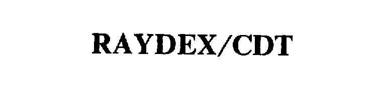  RAYDEX/CDT
