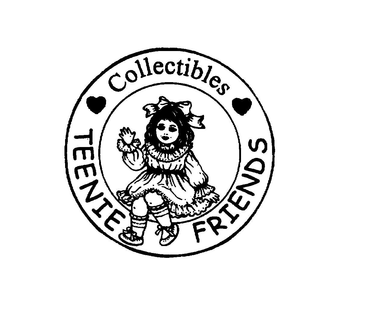 Trademark Logo TEENIE FRIENDS COLLECTIBLES