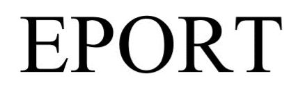 Trademark Logo EPORT