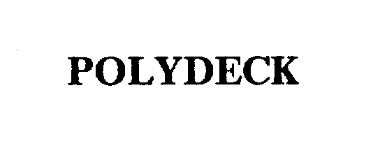 Trademark Logo POLYDECK