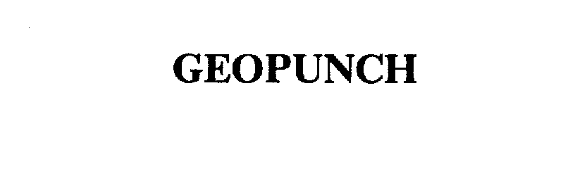  GEOPUNCH