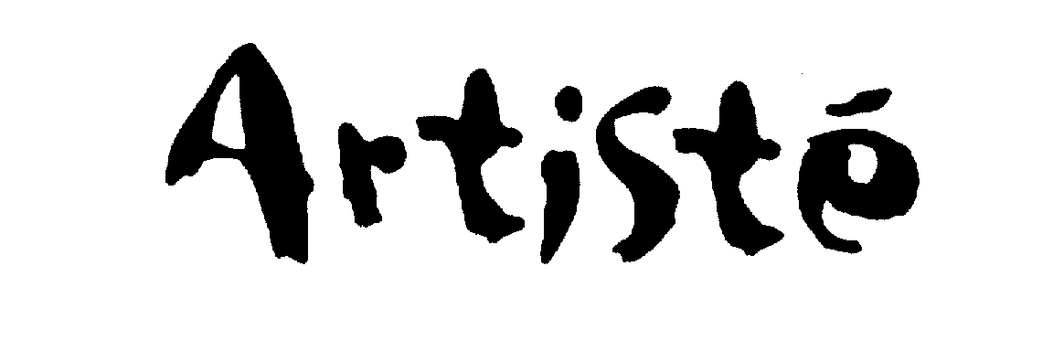 Trademark Logo ARTISTE
