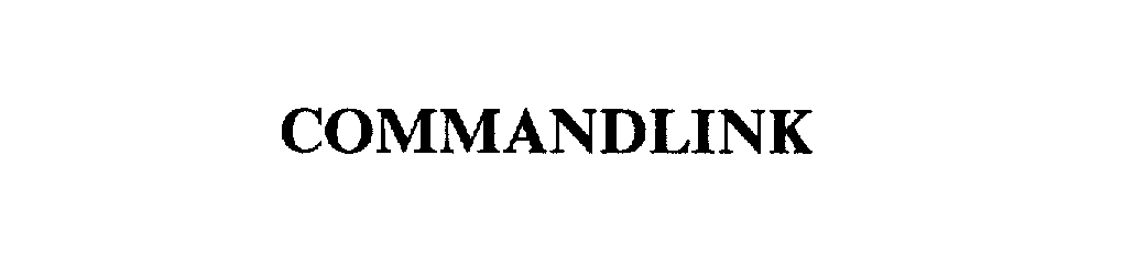 Trademark Logo COMMANDLINK