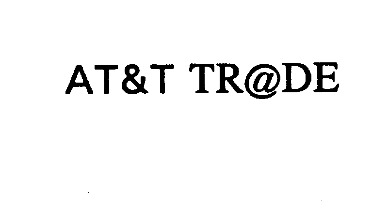 Trademark Logo AT & T TR@DE