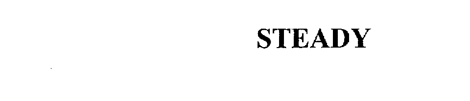 Trademark Logo STEADY