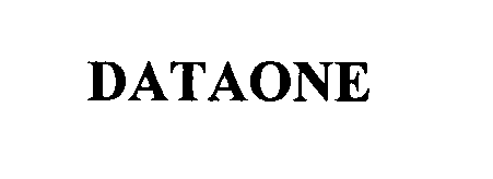 Trademark Logo DATAONE