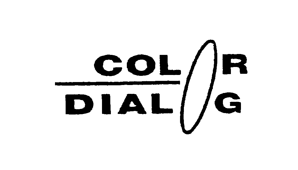 Trademark Logo COLOR DIALOG