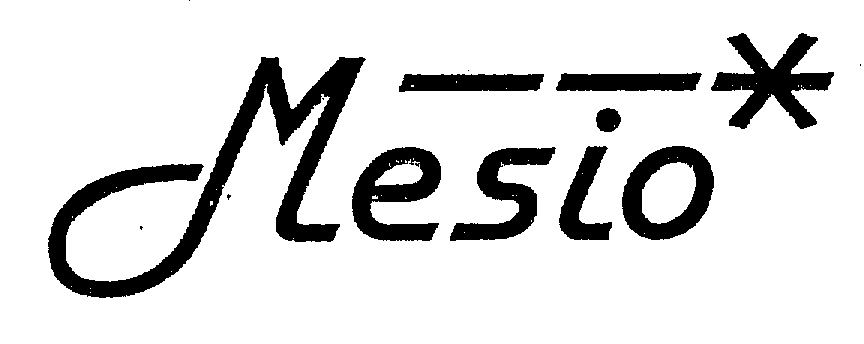 Trademark Logo MESIO