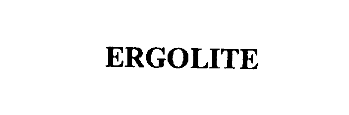 Trademark Logo ERGOLITE
