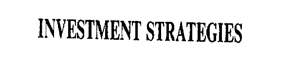 Trademark Logo INVESTMENT STRATEGIES