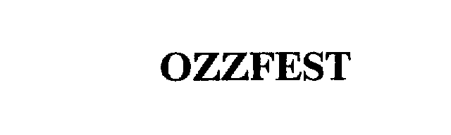 Trademark Logo OZZFEST