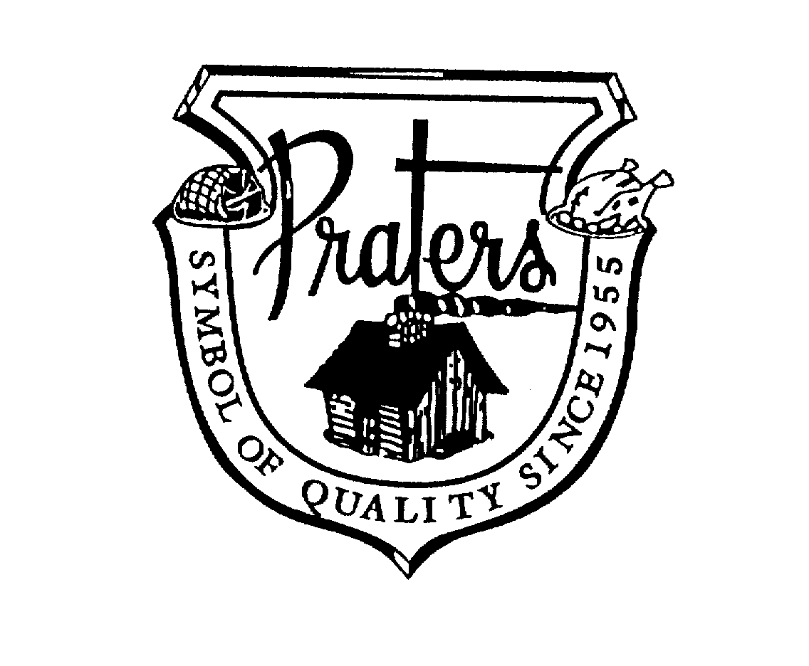 Trademark Logo PRATERS SYMBOL OF QUALITY SINCE 1955