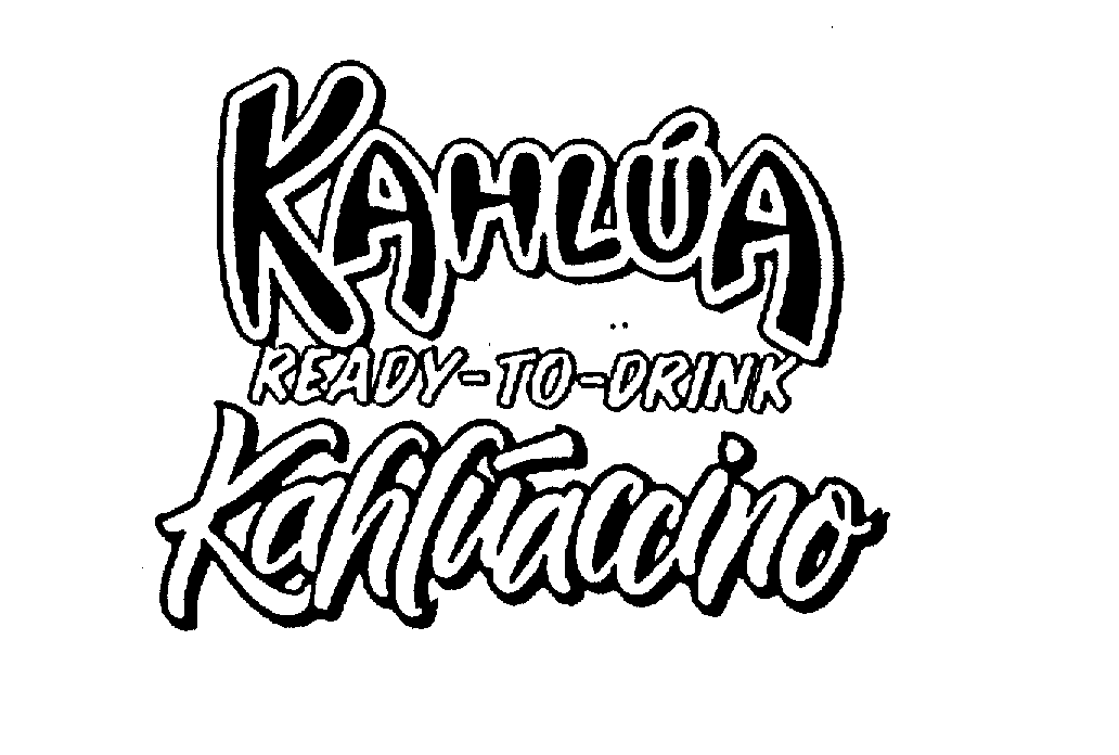 Trademark Logo KAHLUA READY-TO-DRINK KAHLUACCINO