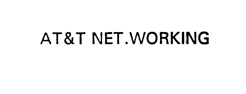 Trademark Logo AT&T NET.WORKING