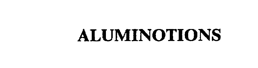  ALUMINOTIONS