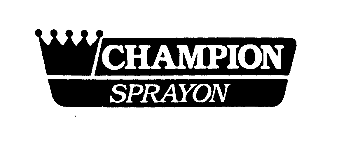  CHAMPION SPRAYON