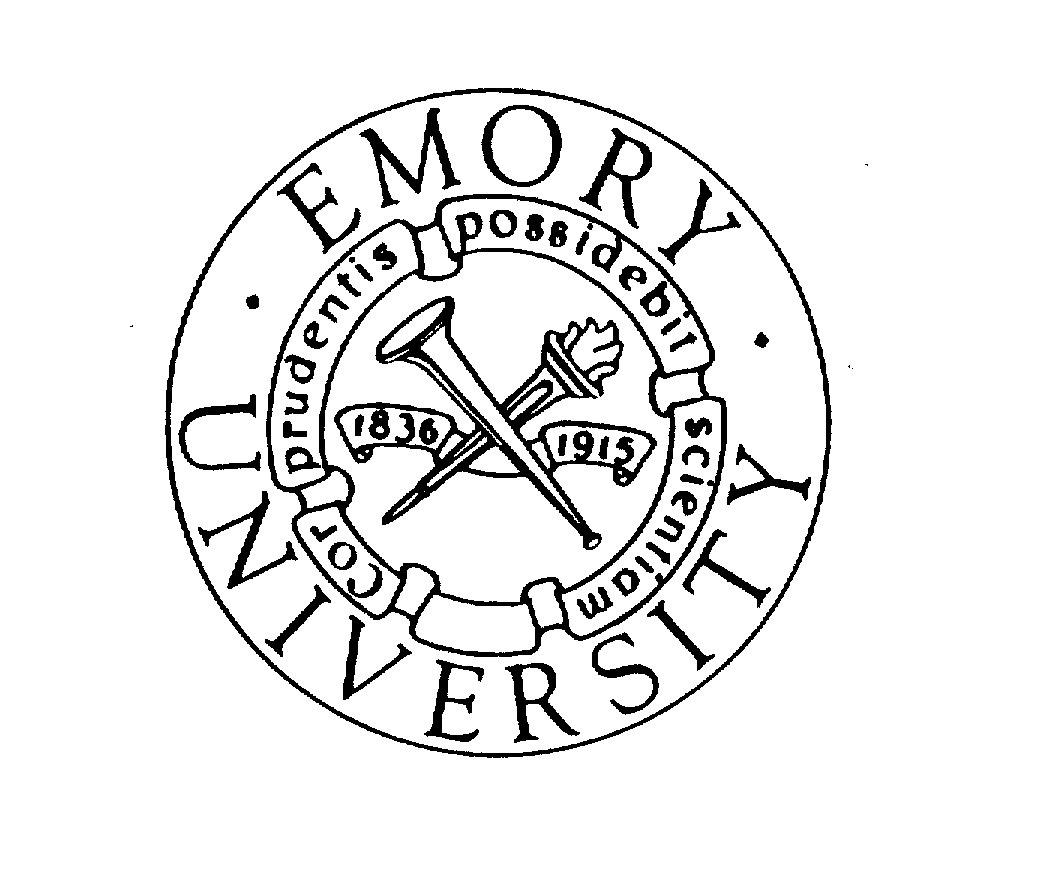  EMORY UNIVERSITY CORPRUDENTIS POSSIDEBIT SCIENTIAM 1836 1915