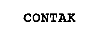 Trademark Logo CONTAK